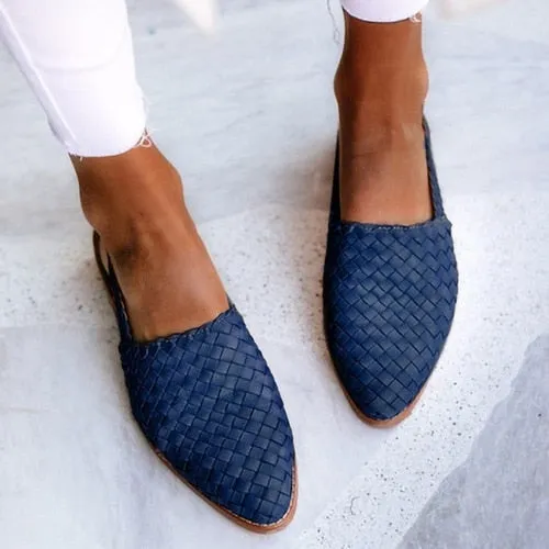 2020 New Fashion Women Summer Sandals High Quality Weave Flat Casual Slipper Leisure Sandal Female Beach Shoes Woman D912