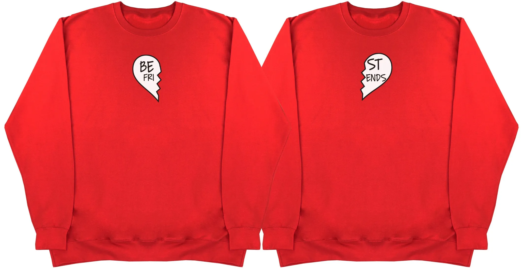 Best Friends Matching Set - Oversized Comfy Sweaters