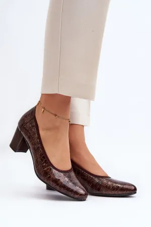 Block heel pumps model 192919 Step in style