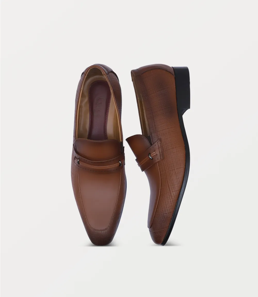 BM5053-BROWN-Men Slip On