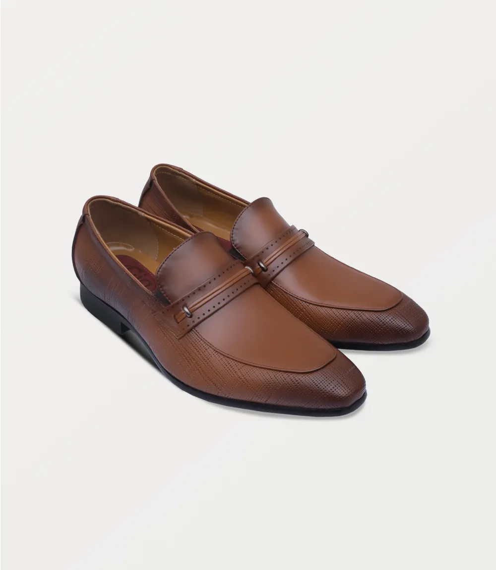BM5053-BROWN-Men Slip On