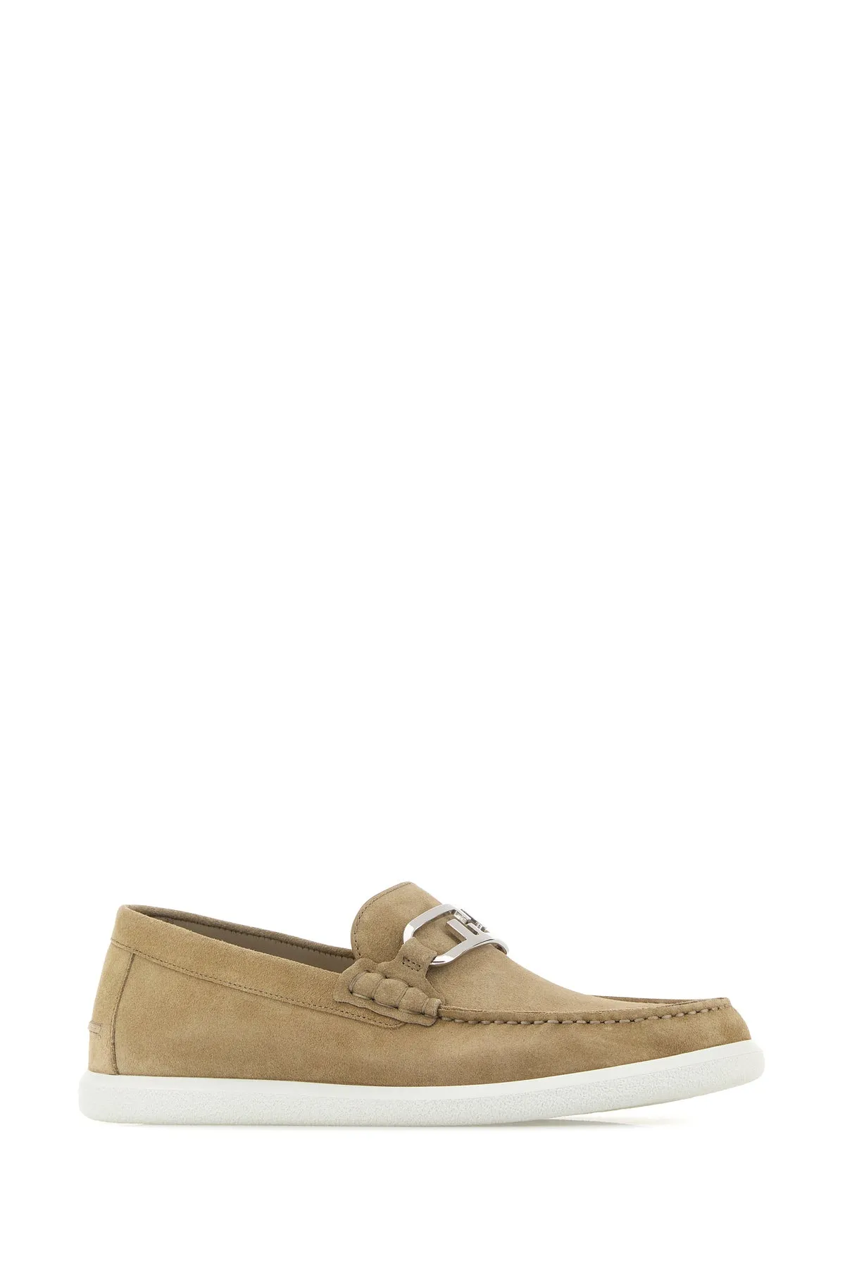 Cappuccino suede O'Lock Light loafers