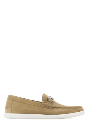 Cappuccino suede O'Lock Light loafers