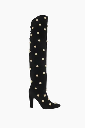 Chlo Eve Over the Knee Boot - Black