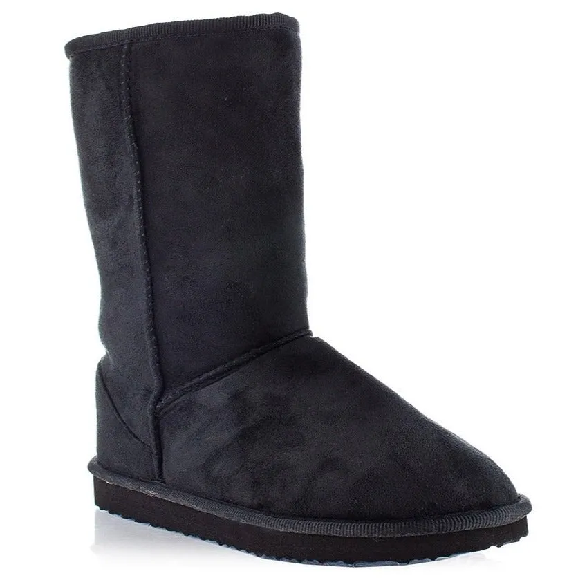 Eskimo Suede & Fur Soft Boots