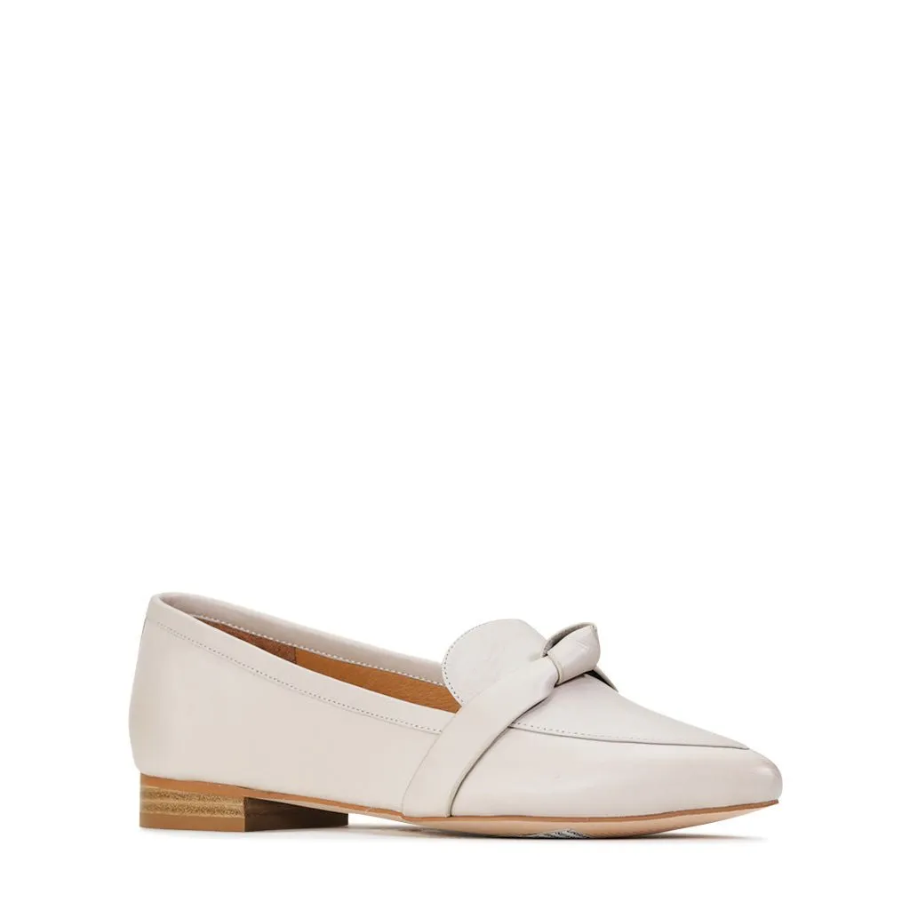 EVERLEE LEATHER POINTED LOAFERS
