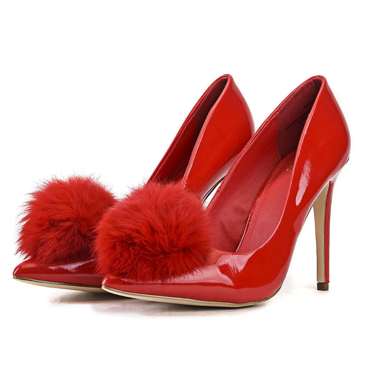 High Heel Pump Cyrus-01 Red