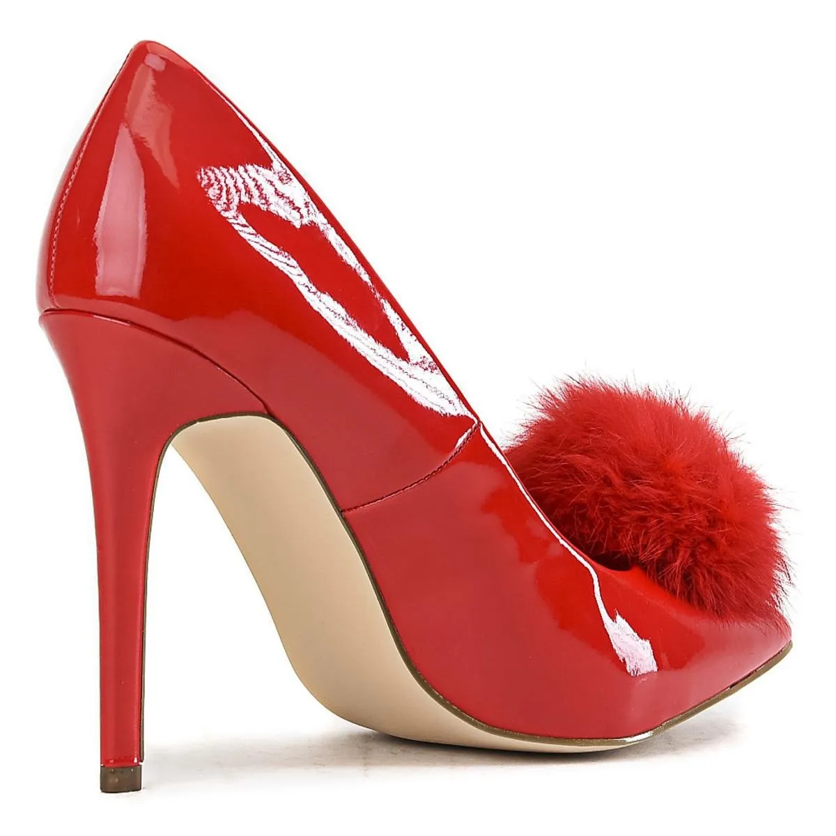 High Heel Pump Cyrus-01 Red
