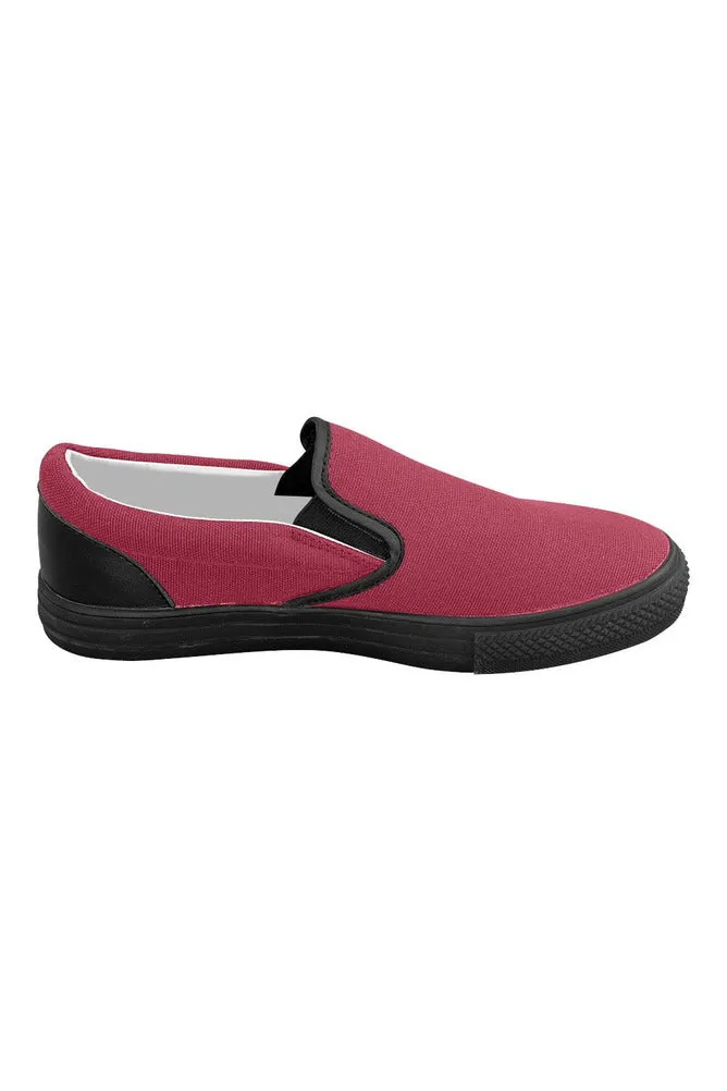 Jester red Women's Slip-on Canvas Shoes