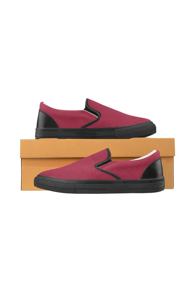 Jester red Women's Slip-on Canvas Shoes