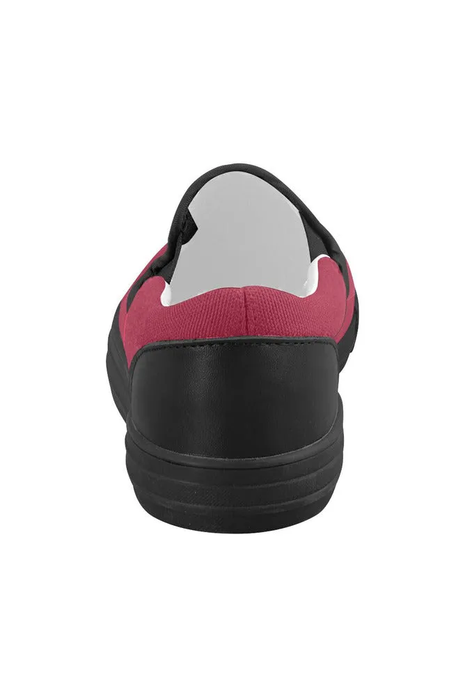 Jester red Women's Slip-on Canvas Shoes