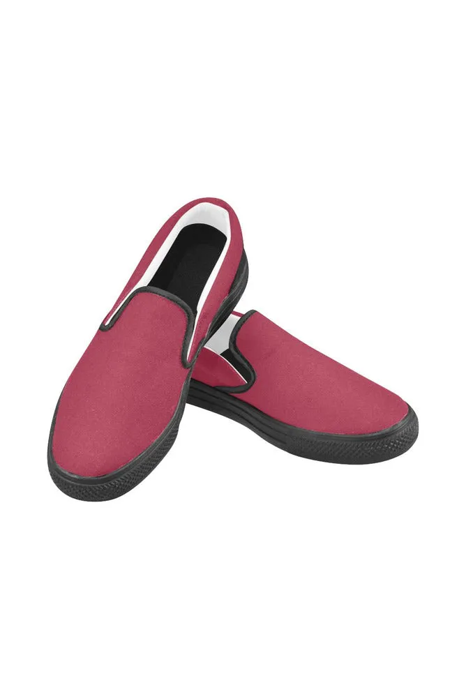 Jester red Women's Slip-on Canvas Shoes