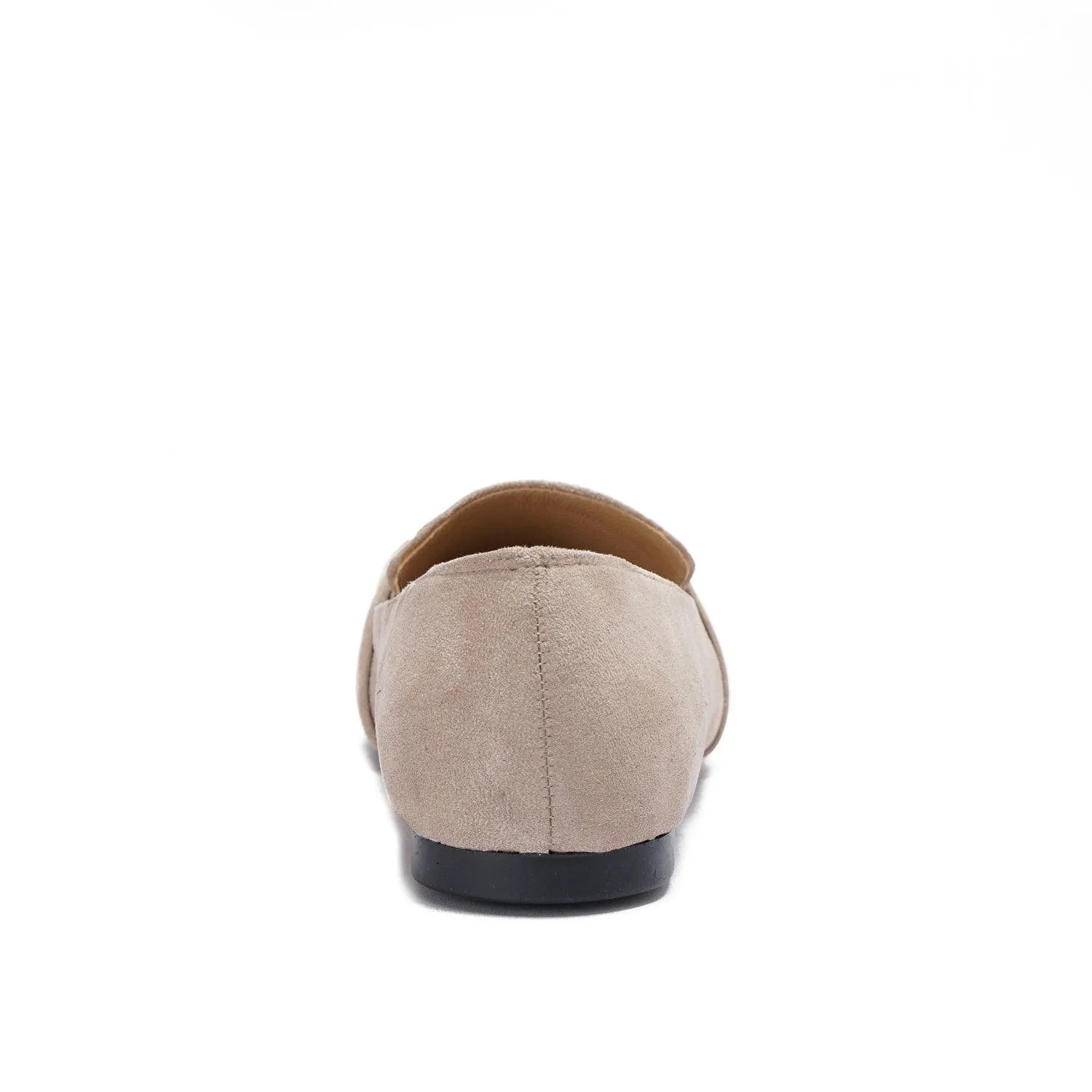 Large Chain Suede Loafers