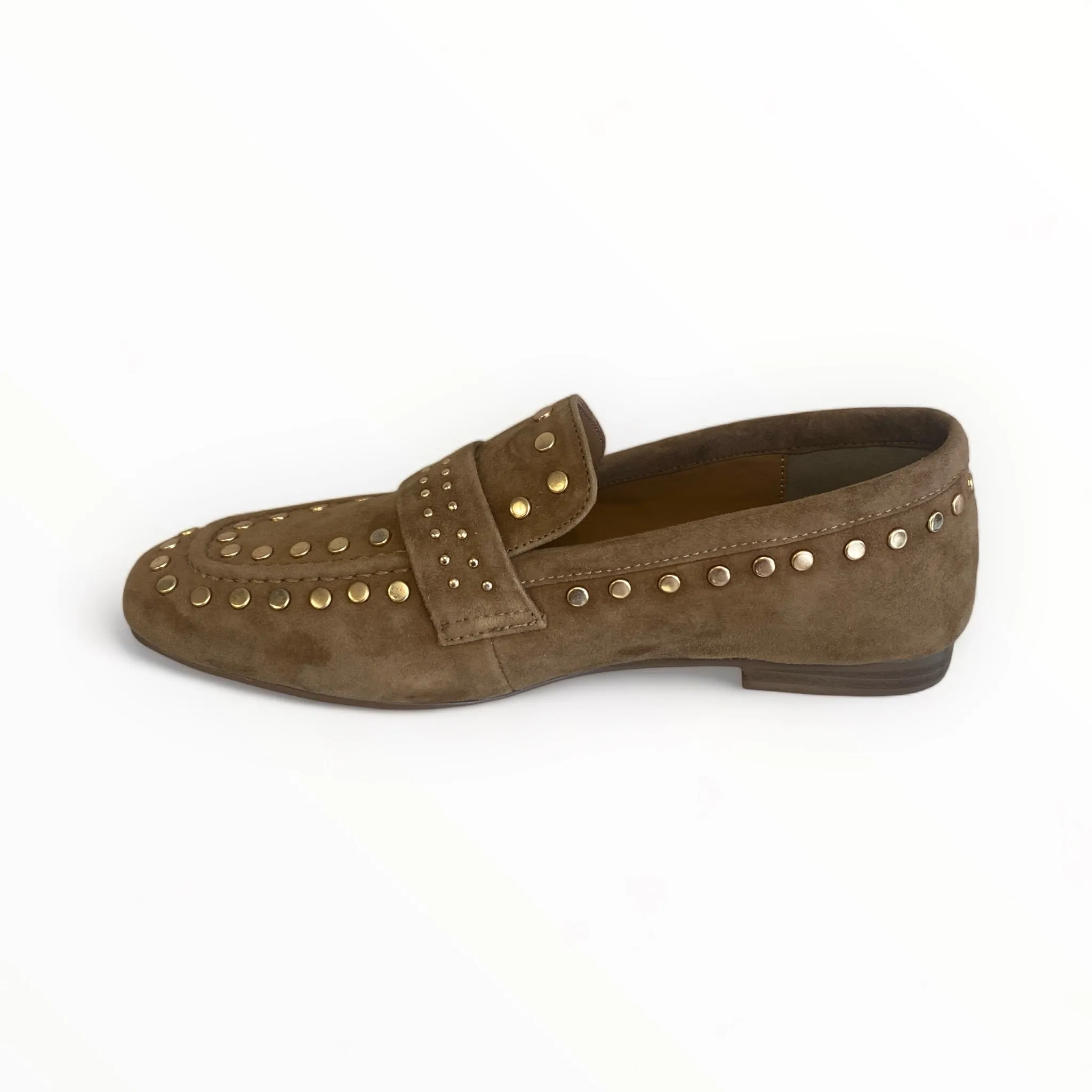 LODI Camel Suede Loafer