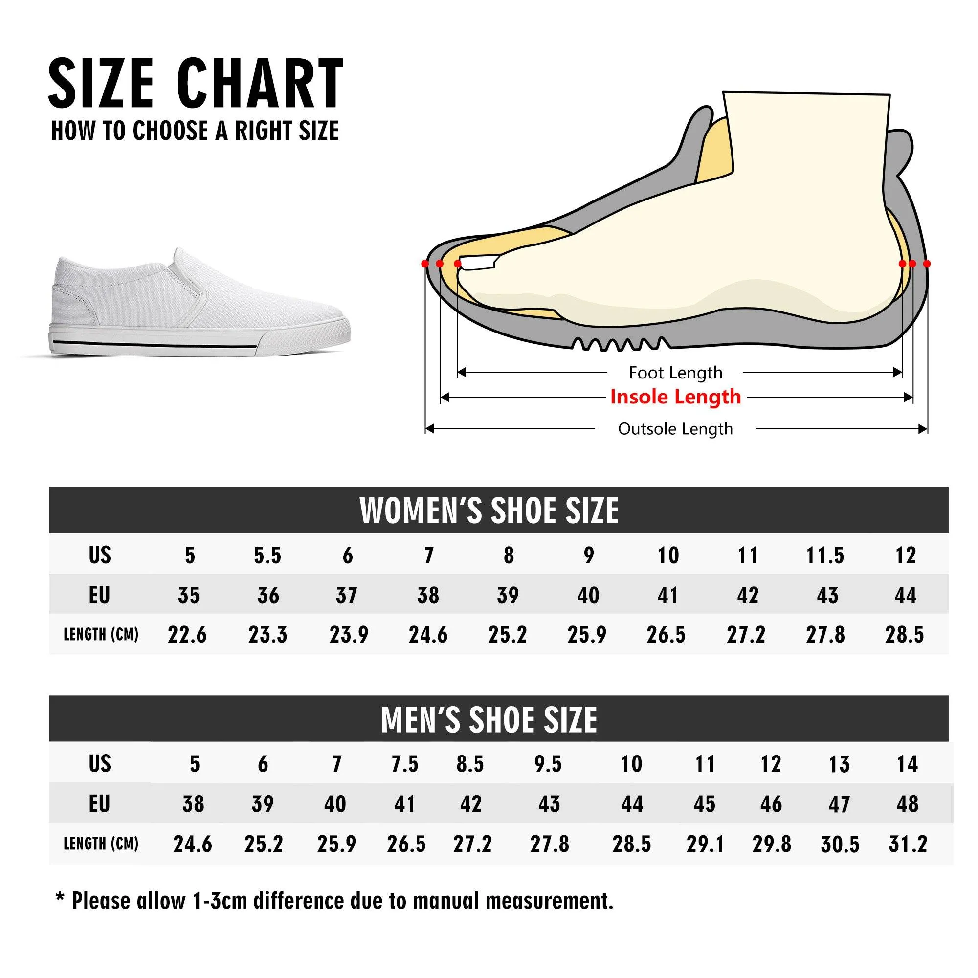 Mens Black and White Groovy Hearts Rubber Slip On Shoes