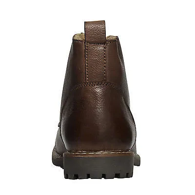 Mens Leather Lace Up Ankle Boots -  SF-116