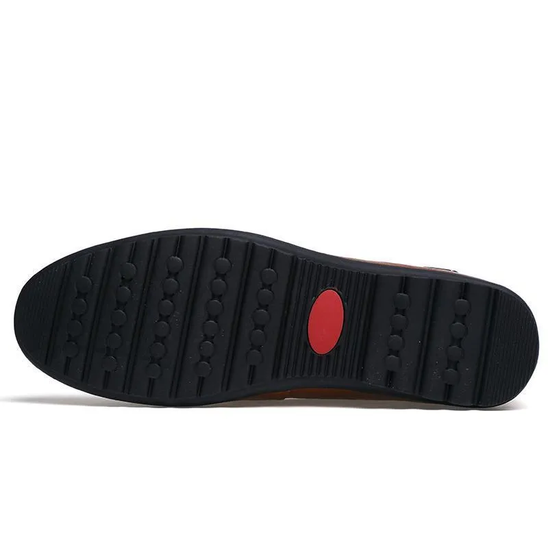 Men's Moccasin Breathable Comfortable Driving Shoes