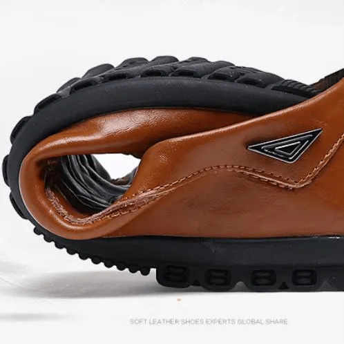 Men's Moccasin Breathable Comfortable Driving Shoes
