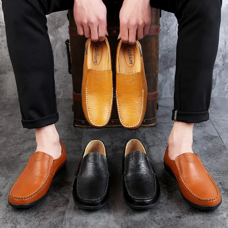 Men's Moccasin Breathable Comfortable Driving Shoes