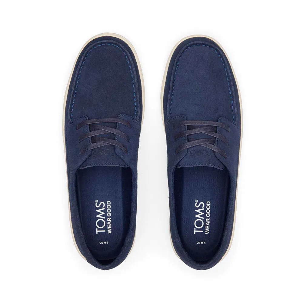 TOMS Men Travel Lite London Navy Suede Shoes