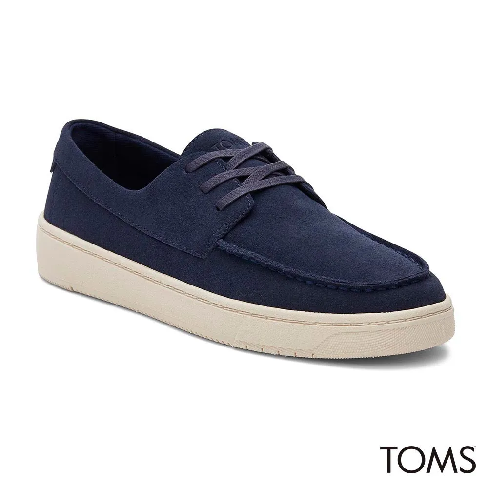 TOMS Men Travel Lite London Navy Suede Shoes