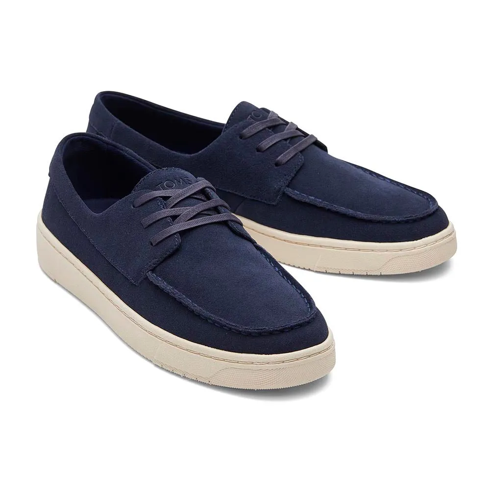 TOMS Men Travel Lite London Navy Suede Shoes