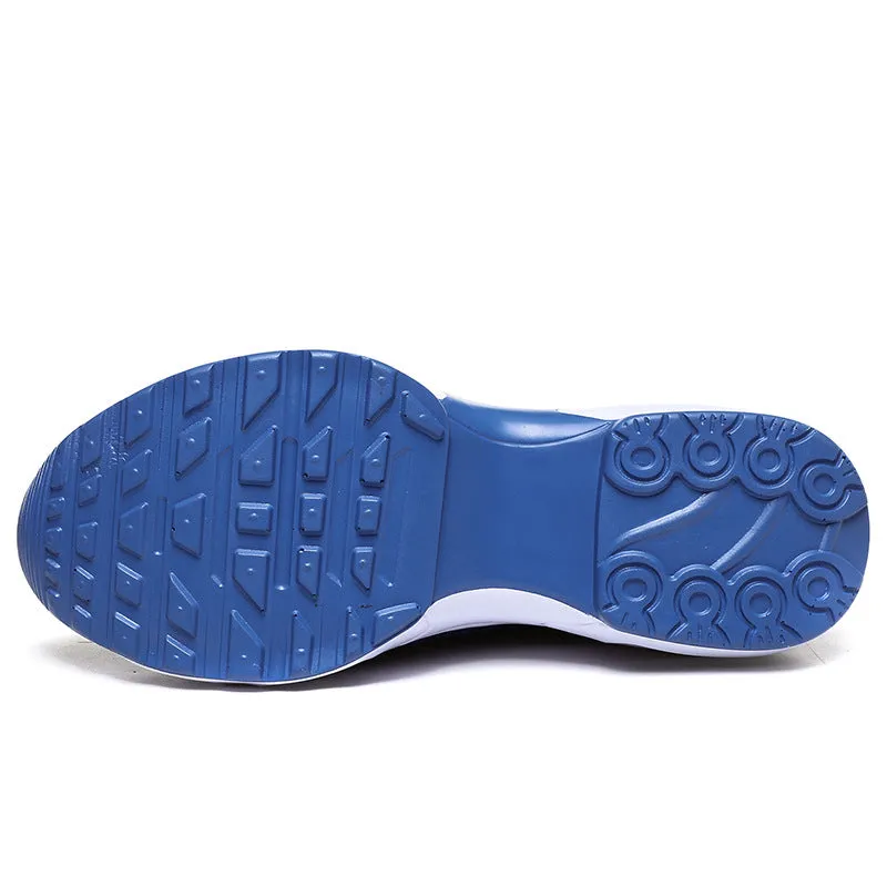 Women Air Cushion Flying Woven Sneakers